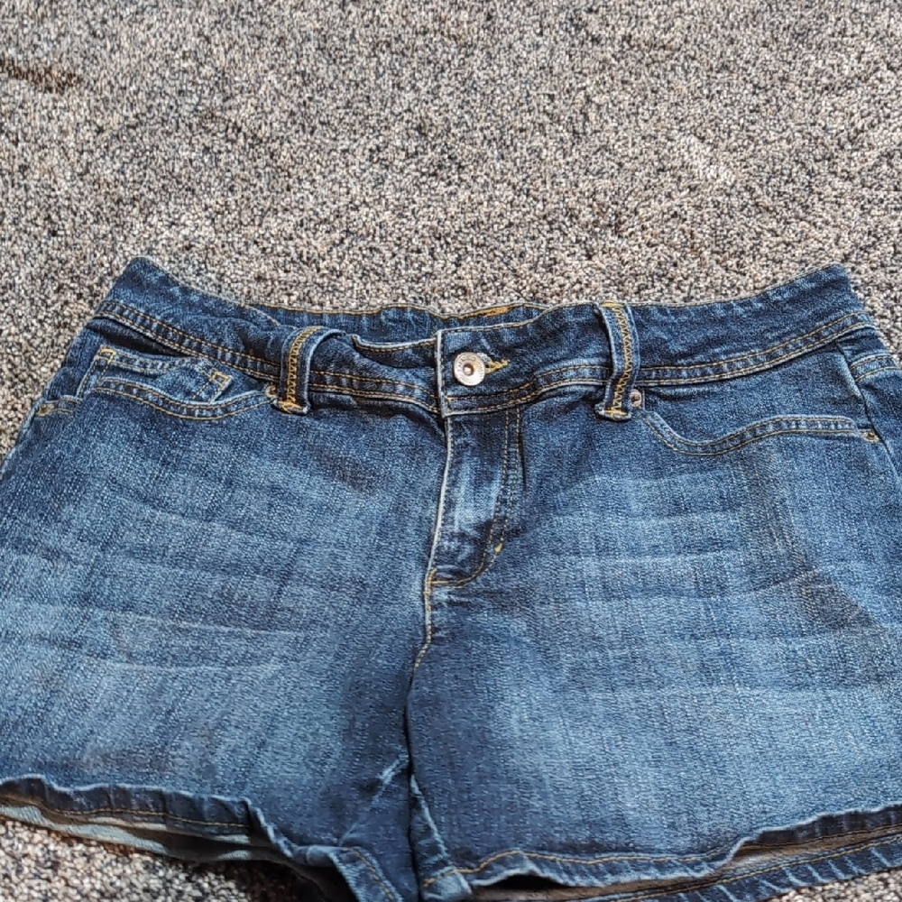 Women's Blue Denim Shorts